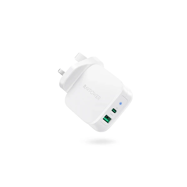 RavPower RP-PC173 2-Pack 20W Wall Charger Combo 
