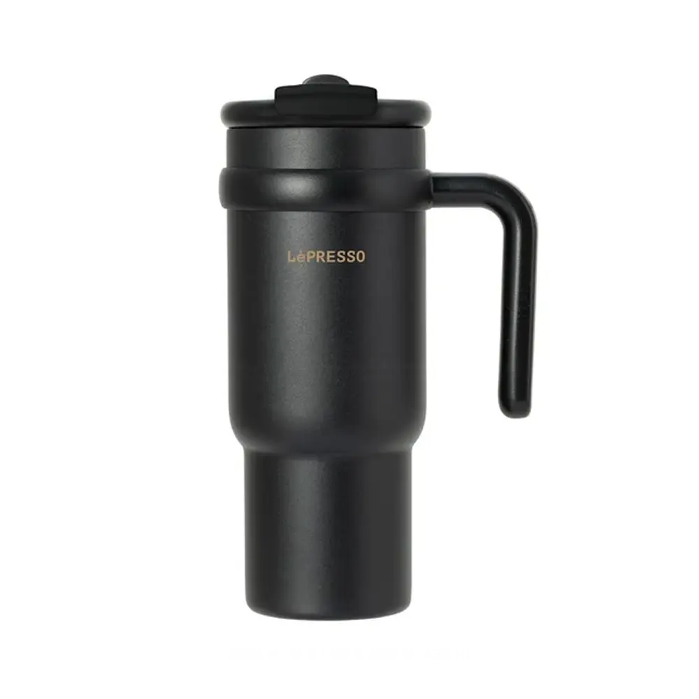 LePresso Coffee Mug with Stainless Straw 900ml