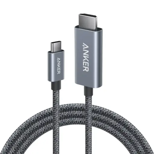 [A87E0H12] Anker Nano USB-C to HDMI Cable (6ft, 4K@60Hz, Braided) - A87E0H12