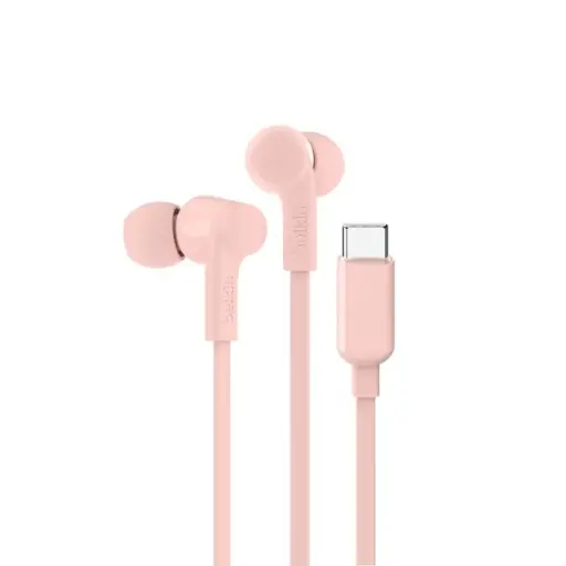 [G3H0002hqPKV2] Belkin SoundForm USB-C Wired Earbuds with Adjustable Volume Limiter - G3H0002hqPKV2