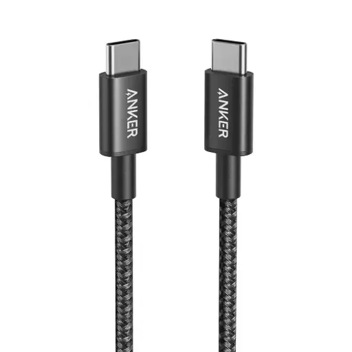 [A8752H11] Anker 322 Type-C to Type-C , 3.3ft , 60W Fast Charging Cable - Black A8752H11 