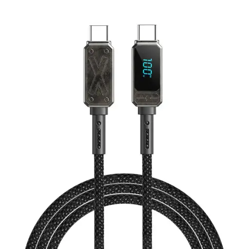 Wiwu Wi-C038 Titan Series Type-C to Type-C PD 100W LED