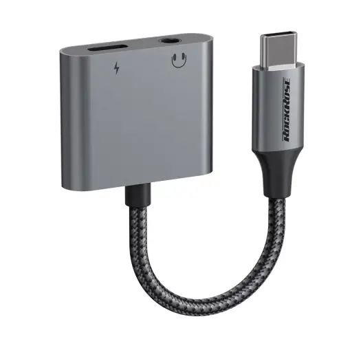 Rockrose NEXUS AC USB-C + 3.5mm Audio Adapter