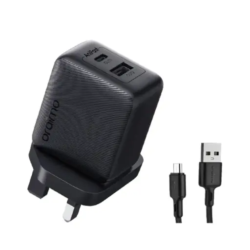 Oraimo Cannon 18D 18W Rapid Charge w/Micro-USB Cable - OCW-5183U+M53 